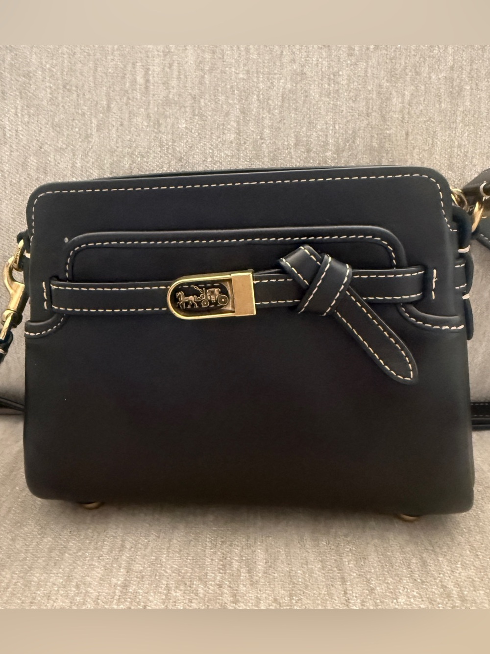 Coach Gold Tate Carryall - Picture 1 of 7